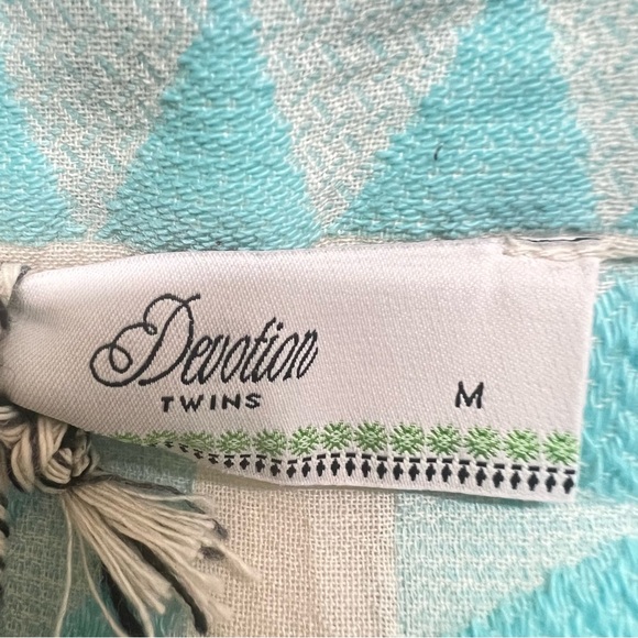 New Devotion Twins Ella Sleeveless Midi Blue/Offwhite - Picture 6 of 8